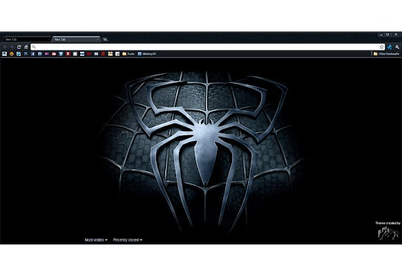 Spiderman Black Suit từ cửa hàng Chrome trực tuyến sẽ được chạy với OffiDocs Chromium trực tuyến