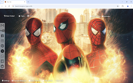 Spider Man: No Way Home Wallpaper  from Chrome web store to be run with OffiDocs Chromium online