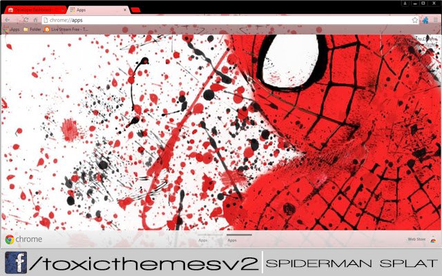 Spiderman Splat ze sklepu internetowego Chrome do uruchomienia z OffiDocs Chromium online