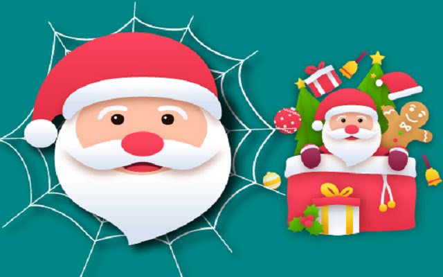 Spider Santa Claus uit de Chrome-webwinkel wordt uitgevoerd met OffiDocs Chromium online