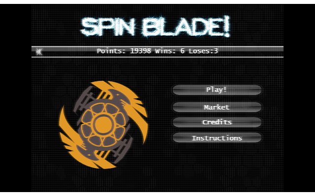 Spin Blade mula sa Chrome web store na tatakbo sa OffiDocs Chromium online