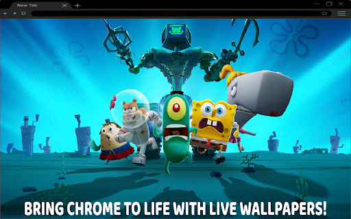 SpongeBob Robotic Rampage Chase Live Wallpaper 4K  from Chrome web store to be run with OffiDocs Chromium online