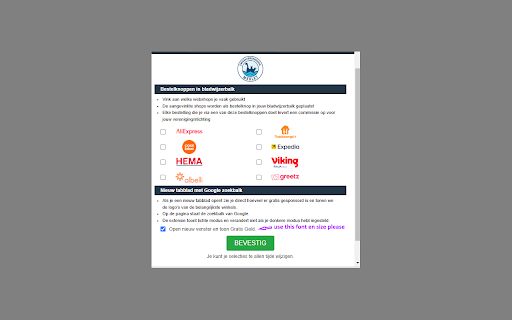 SponsorKliks  from Chrome web store to be run with OffiDocs Chromium online