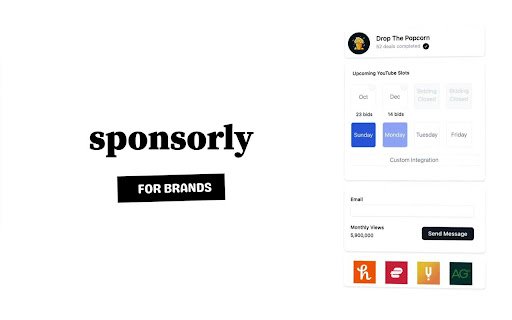 Sponsorly for Brands  from Chrome web store to be run with OffiDocs Chromium online