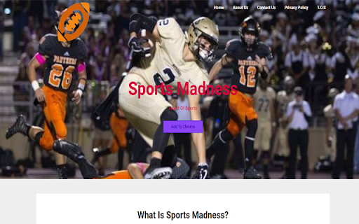 Sports Madness from Chrome web store to be run with OffiDocs Chromium online Sports Madness from Chrome web store to be run with OffiDocs Chromium online