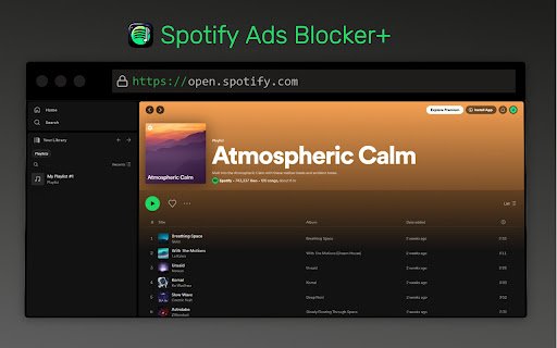 Spotify Ads Blocker Plus  from Chrome web store to be run with OffiDocs Chromium online