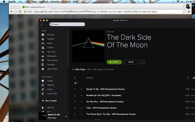 Spotify Launcher dal Chrome Web Store per essere eseguito con OffiDocs Chromium online