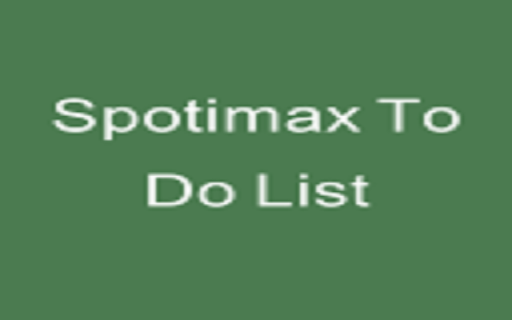 Spotimax To Do List  from Chrome web store to be run with OffiDocs Chromium online