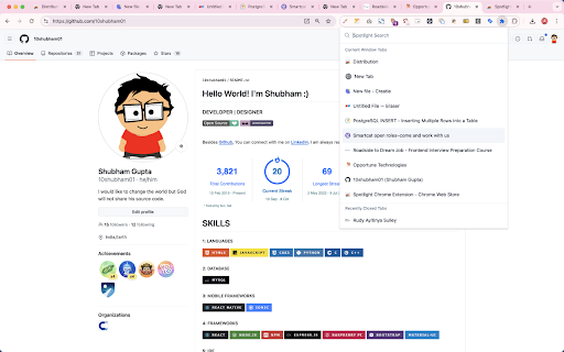 Spotlight Chrome Extension  from Chrome web store to be run with OffiDocs Chromium online