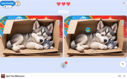 Spot The Differences Game Compete and Find Hidden Differences!  from Chrome web store to be run with OffiDocs Chromium online