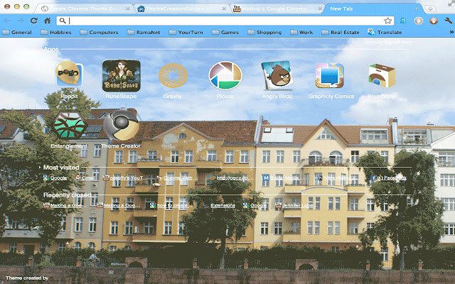Sprees Edge Theme  from Chrome web store to be run with OffiDocs Chromium online
