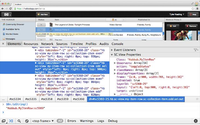 SproutCore Debug from Chrome web store to be run with OffiDocs Chromium online SproutCore Debug from Chrome web store to be run with OffiDocs Chromium online