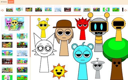 SPRUNKI Jogue Grátis Online!  from Chrome web store to be run with OffiDocs Chromium online