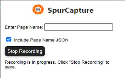 SpurCapture  from Chrome web store to be run with OffiDocs Chromium online