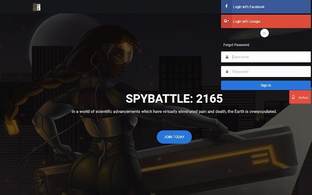 Spy Battle dari toko web Chrome untuk dijalankan dengan OffiDocs Chromium online