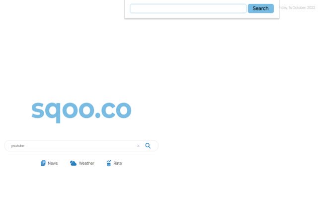 Sqoo search engine  from Chrome web store to be run with OffiDocs Chromium online
