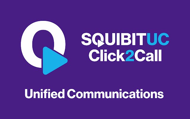SquibitUC Click To Call dari kedai web Chrome untuk dijalankan dengan OffiDocs Chromium dalam talian