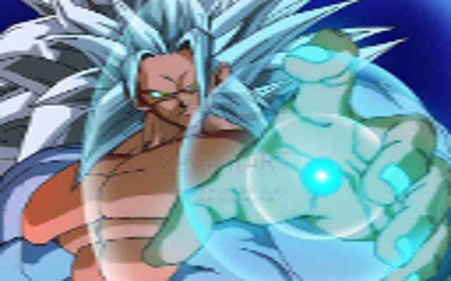 ssj5 Goku din magazinul web Chrome va fi rulat cu OffiDocs Chromium online