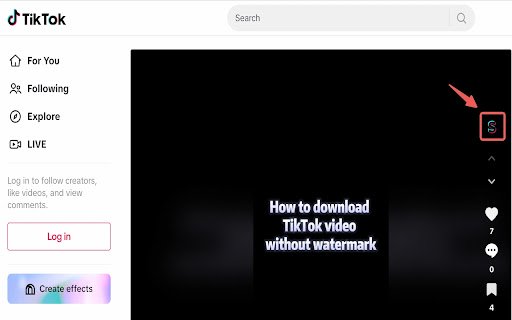 SSSTikTok TikTok Video Downloader  from Chrome web store to be run with OffiDocs Chromium online