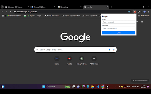SST Manager  from Chrome web store to be run with OffiDocs Chromium online