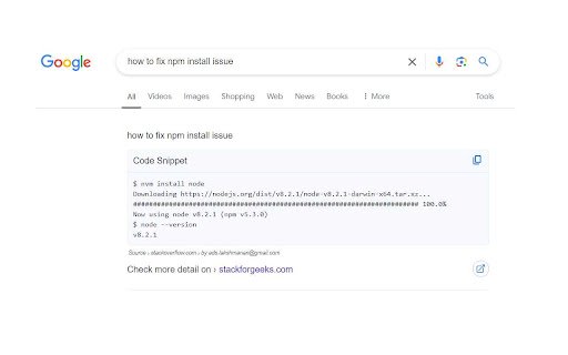 StackForGeeks  from Chrome web store to be run with OffiDocs Chromium online