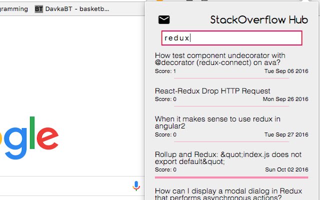StackOverflow Hub  from Chrome web store to be run with OffiDocs Chromium online
