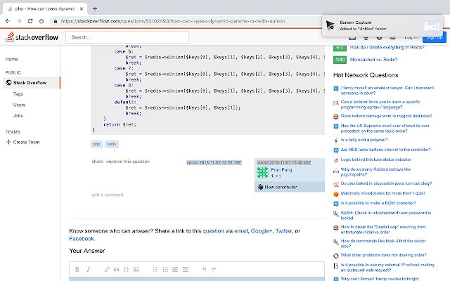 stackoverflow retime  from Chrome web store to be run with OffiDocs Chromium online