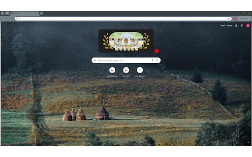 stacks of hay arranged neatly in a valley  from Chrome web store to be run with OffiDocs Chromium online