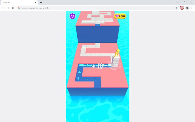 Chrome 网上商店的 Stacky Maze 游戏将与 OffiDocs Chromium 在线运行