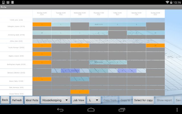 Staff Rota Lite dari toko web Chrome untuk dijalankan dengan OffiDocs Chromium online