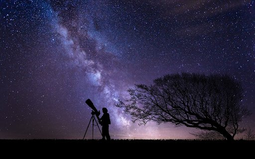 Stargazing at night  from Chrome web store to be run with OffiDocs Chromium online