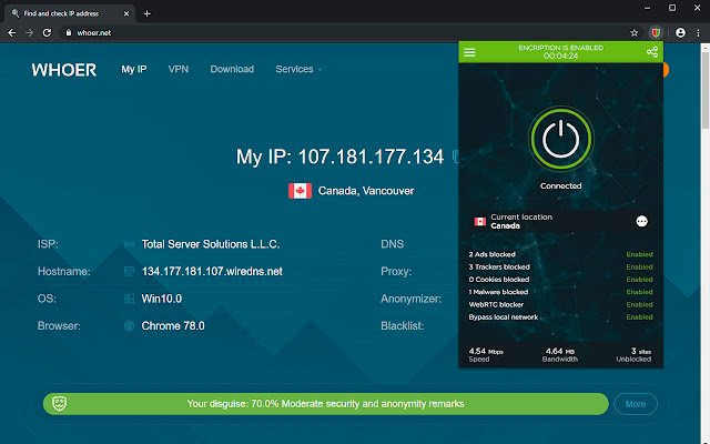 Stark VPN Unlimited VPN Proxy aus dem Chrome Web Store zur Ausführung mit OffiDocs Chromium online