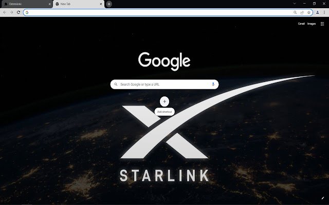 Starlink daripada kedai web Chrome untuk dijalankan dengan OffiDocs Chromium dalam talian