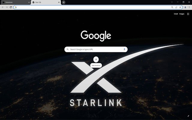 Starlink  from Chrome web store to be run with OffiDocs Chromium online