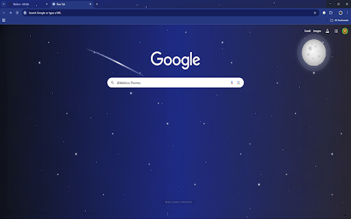 Starlit Dark Night  from Chrome web store to be run with OffiDocs Chromium online