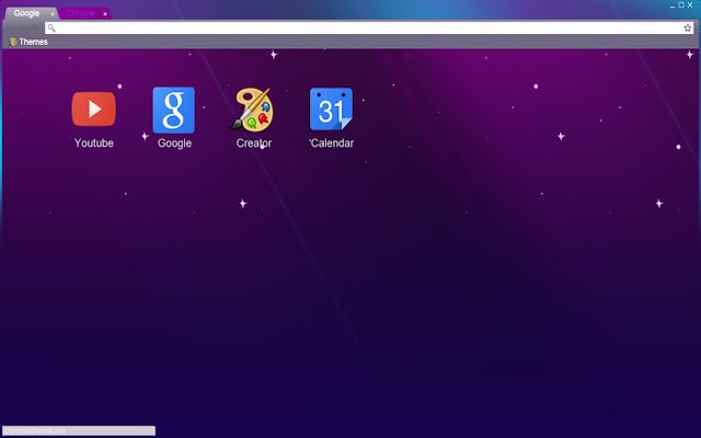 Starry Sky từ cửa hàng Chrome trực tuyến sẽ được chạy với OffiDocs Chromium trực tuyến