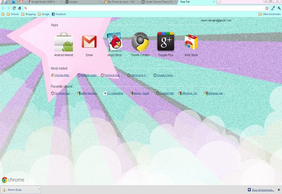 Star Theme von Jasen aus dem Chrome Web Store zur Ausführung mit OffiDocs Chromium online