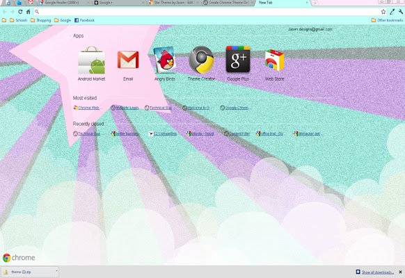 Star Theme โดย Jasen จาก Chrome เว็บสโตร์ที่จะใช้งานร่วมกับ OffiDocs Chromium ออนไลน์