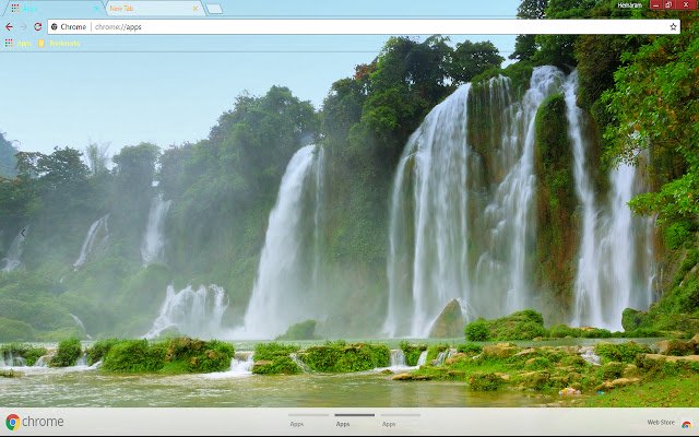 Startling Waterfall Nature da Chrome Web Store será executado com OffiDocs Chromium online