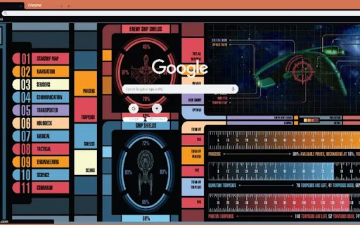 star trek  from Chrome web store to be run with OffiDocs Chromium online