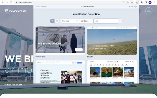 Startup Clipper  from Chrome web store to be run with OffiDocs Chromium online