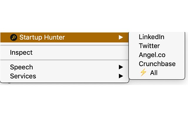 Startup Hunter מחנות האינטרנט של Chrome שיופעל עם OffiDocs Chromium באינטרנט