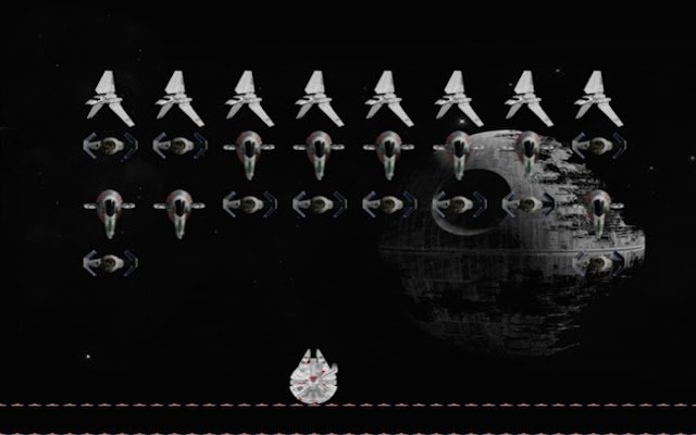 Star Wars uit de Chrome-webwinkel wordt uitgevoerd met OffiDocs Chromium online