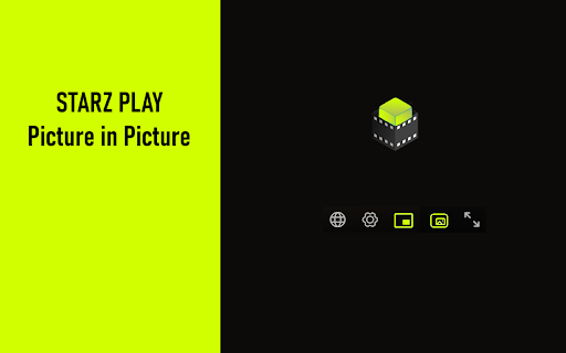 STARZ PLAY: Picture in Picture  from Chrome web store to be run with OffiDocs Chromium online