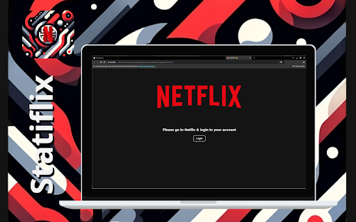 StatiFlix  from Chrome web store to be run with OffiDocs Chromium online