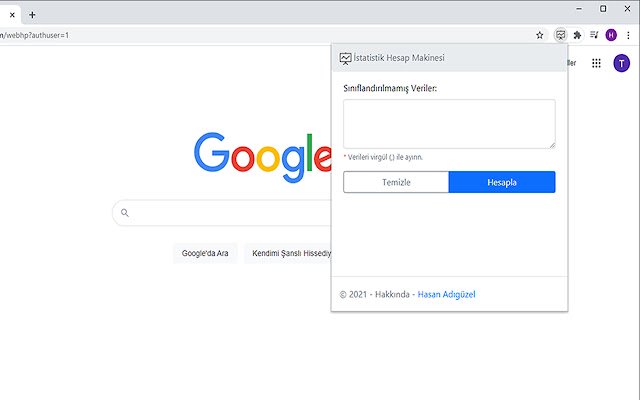 İstatistik Hesap Makinesi dari kedai web Chrome untuk dijalankan dengan OffiDocs Chromium dalam talian