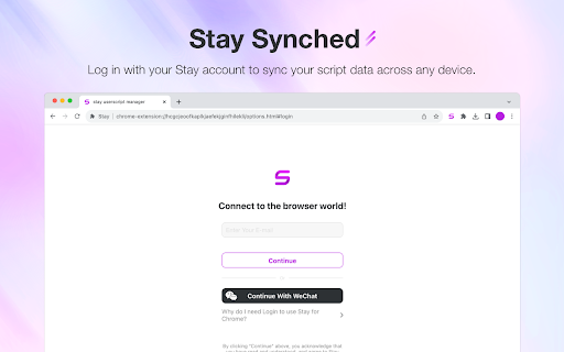 Stay for Browser from Chrome web store to be run with OffiDocs Chromium online Stay for Browser from Chrome web store to be run with OffiDocs Chromium online