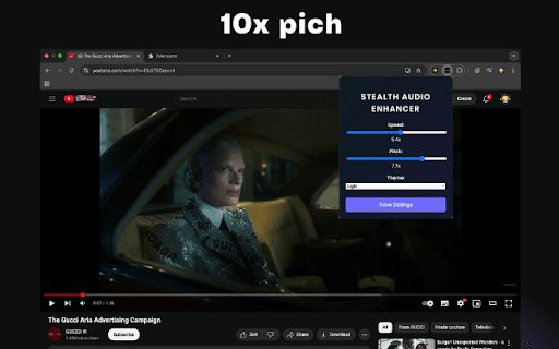 Stealth Audio Enhancer from Chrome web store to be run with OffiDocs Chromium online Stealth Audio Enhancer from Chrome web store to be run with OffiDocs Chromium online