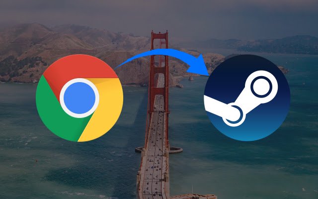 Chrome ウェブストアからの Steam Bridge を OffiDocs Chromium オンラインで実行