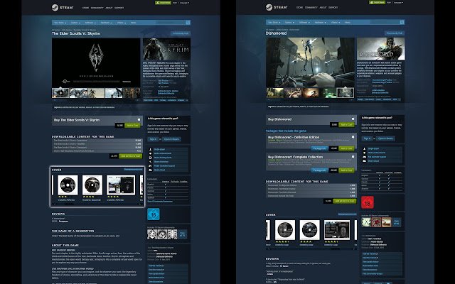 Steam Game Covers mula sa Chrome web store na tatakbo sa OffiDocs Chromium online